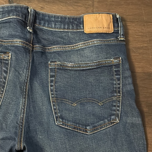 American Eagle men’s athletic fit blue jeans size 32 x 34 airflex + - Picture 4 of 9